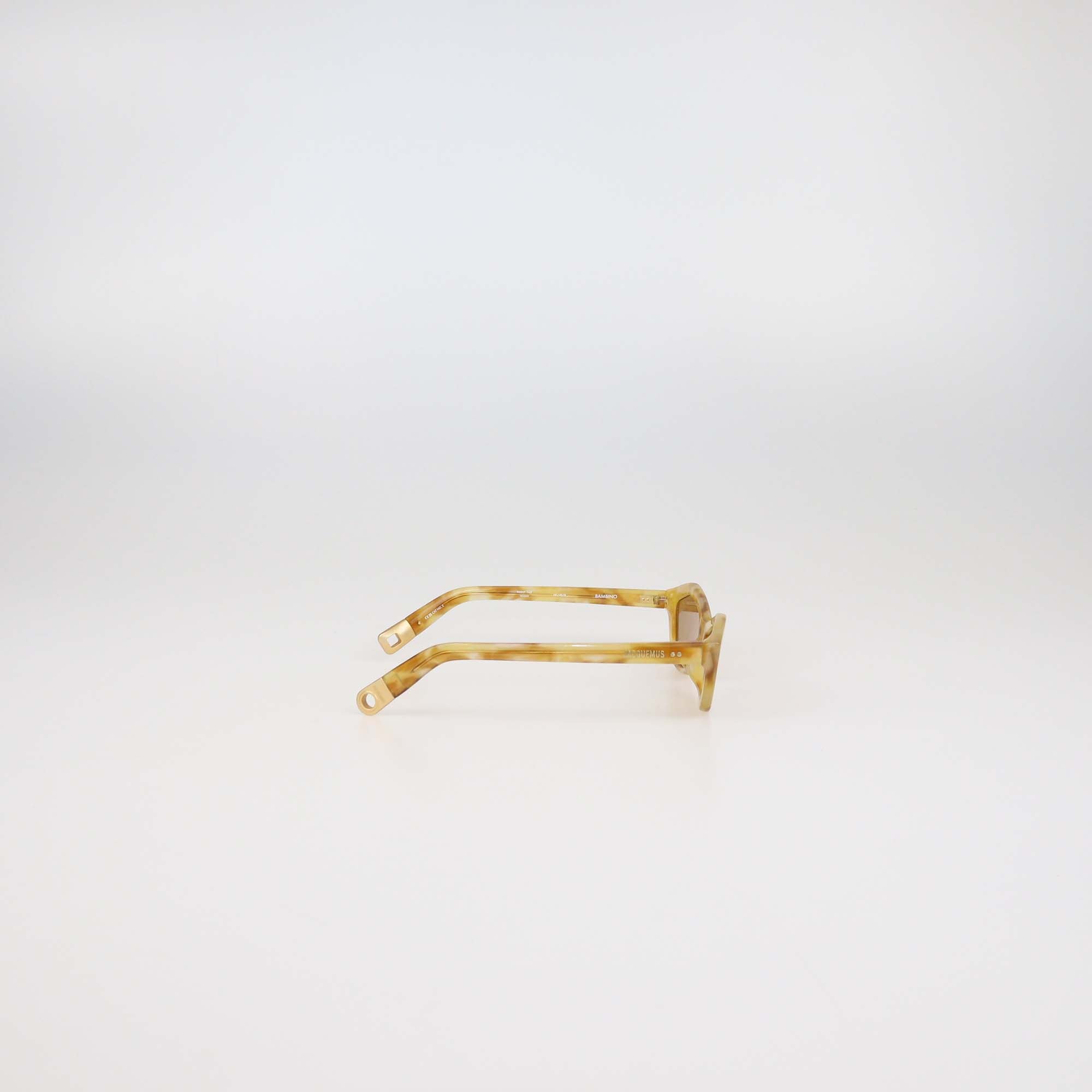 Jacquemus Beige Acetate Les Lunettes Bambino Sunglasses