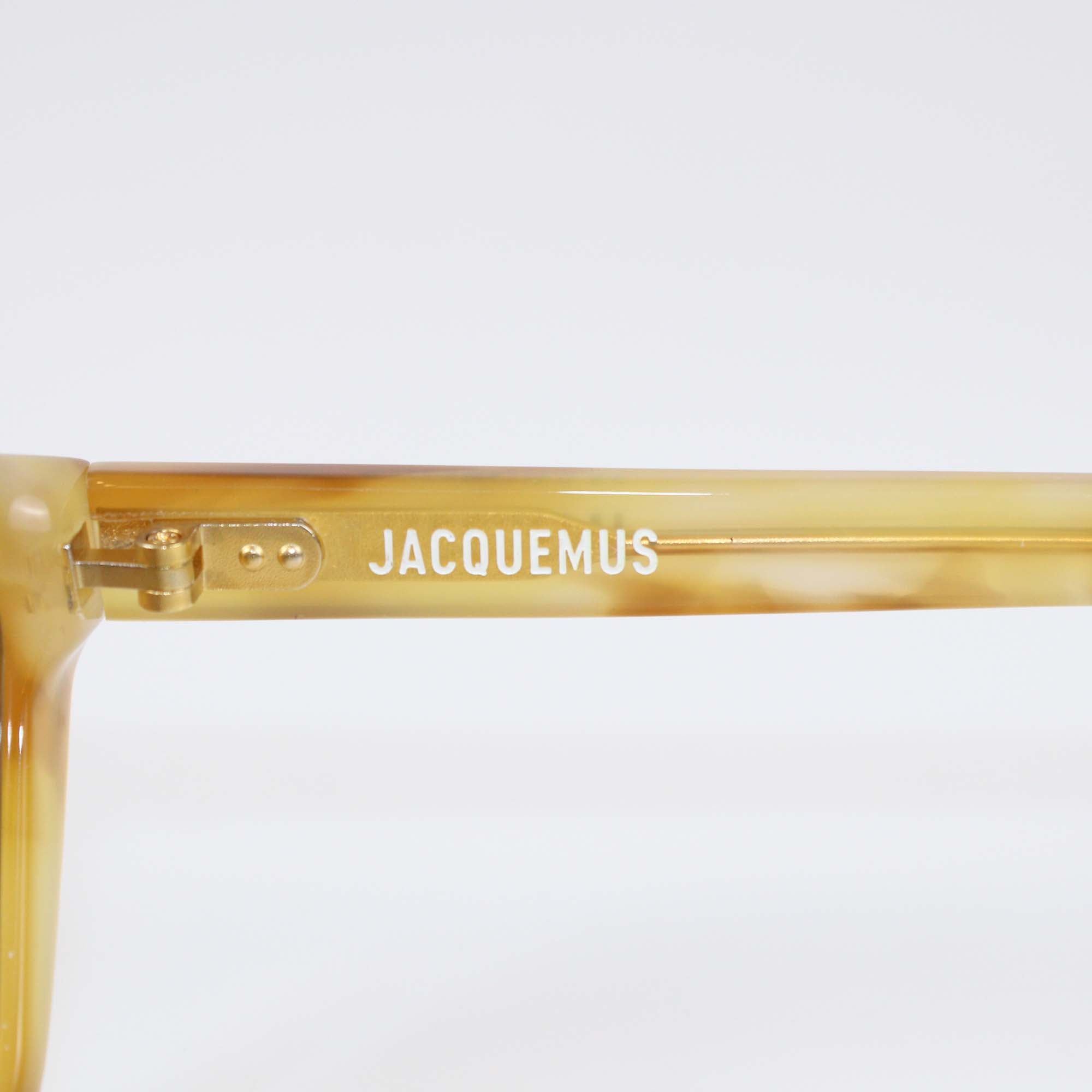 Jacquemus Beige Acetate Les Lunettes Bambino Sunglasses