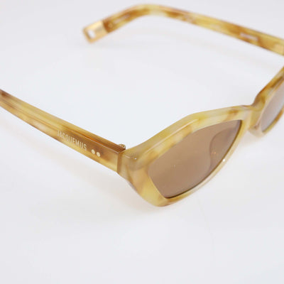 Jacquemus Beige Acetate Les Lunettes Bambino Sunglasses