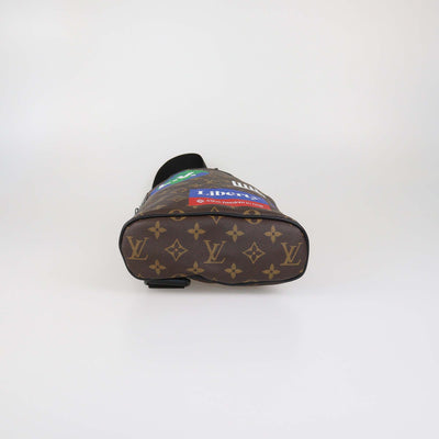 Louis Vuitton Monogram Canvas Logo Story Limited Edition Chalk Sling Bag