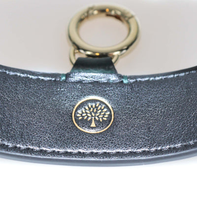 Mulberry Green Leather Crossbody Bottle Holder