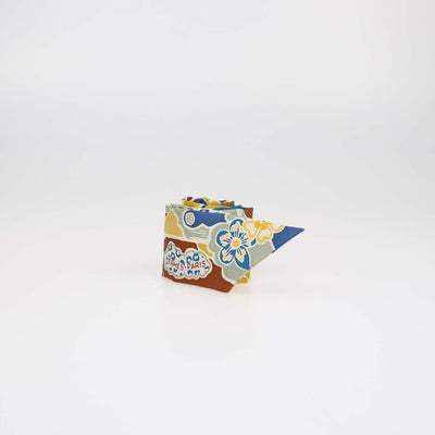 Hermes Multicolor Silk Bingata Twilly Scarf