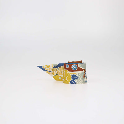 Hermes Multicolor Silk Bingata Twilly Scarf