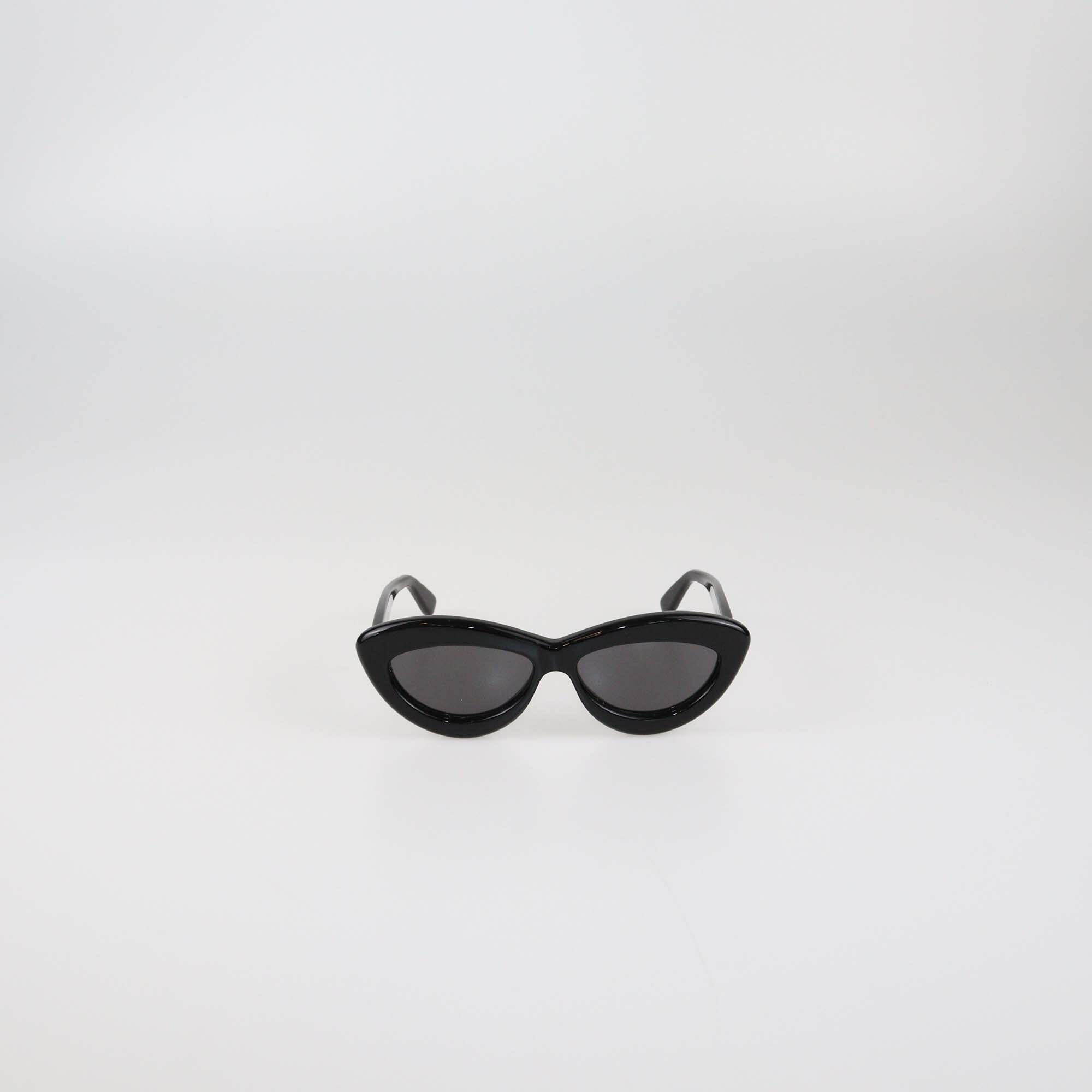 Loewe Black Cat Eye Sunglasses Womens Loewe 
