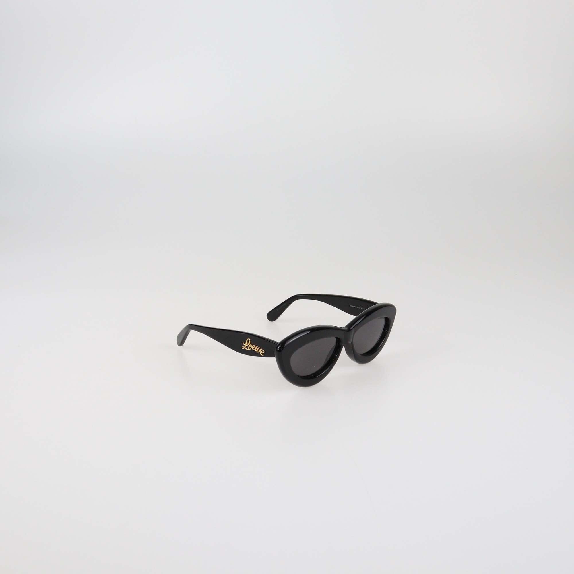 Loewe Black Cat Eye Sunglasses Womens Loewe 