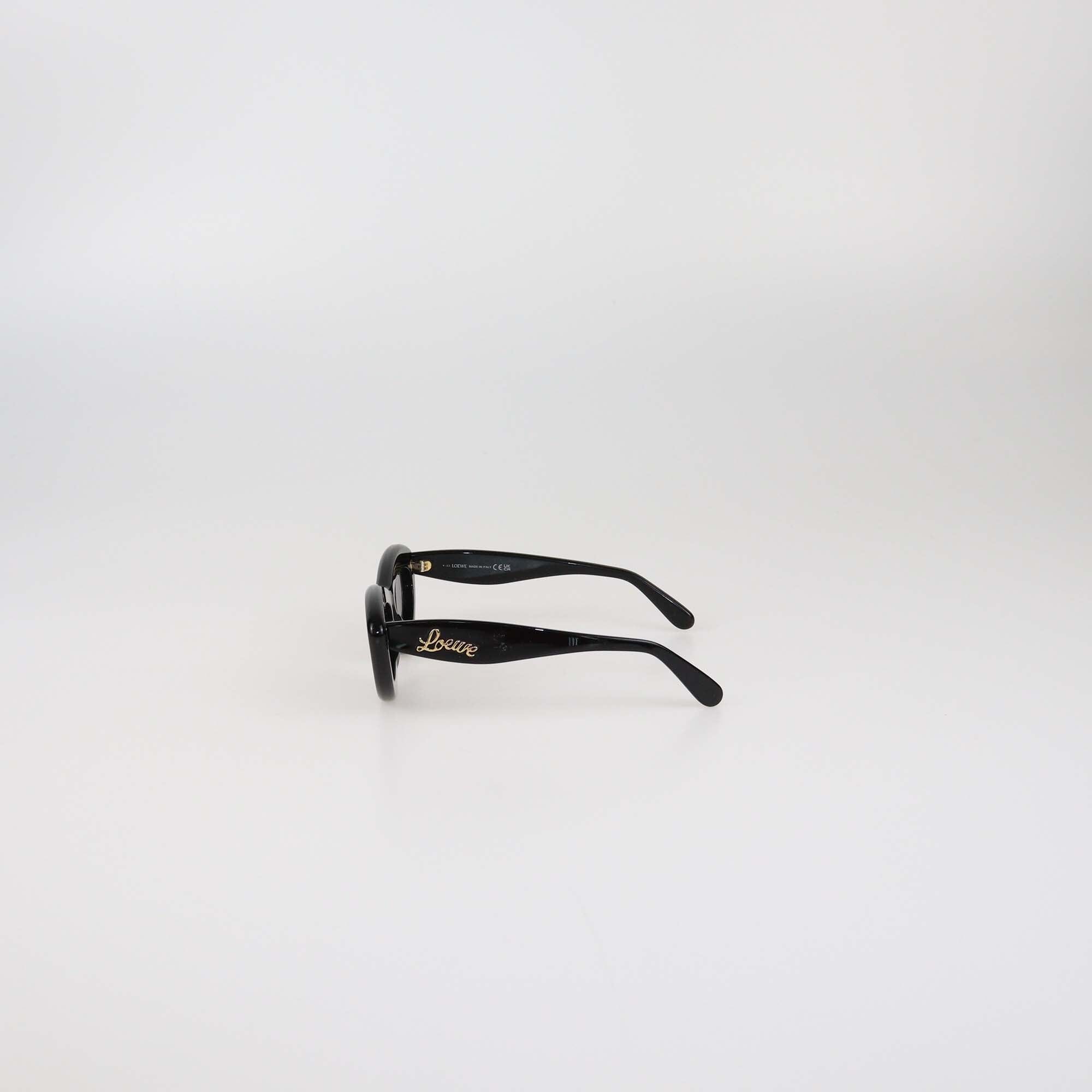 Loewe Black Cat Eye Sunglasses Womens Loewe 