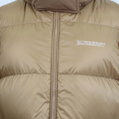 Burberry Brown Nylon Puffer Down Jacket