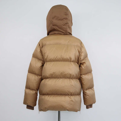 Burberry Brown Nylon Puffer Down Jacket