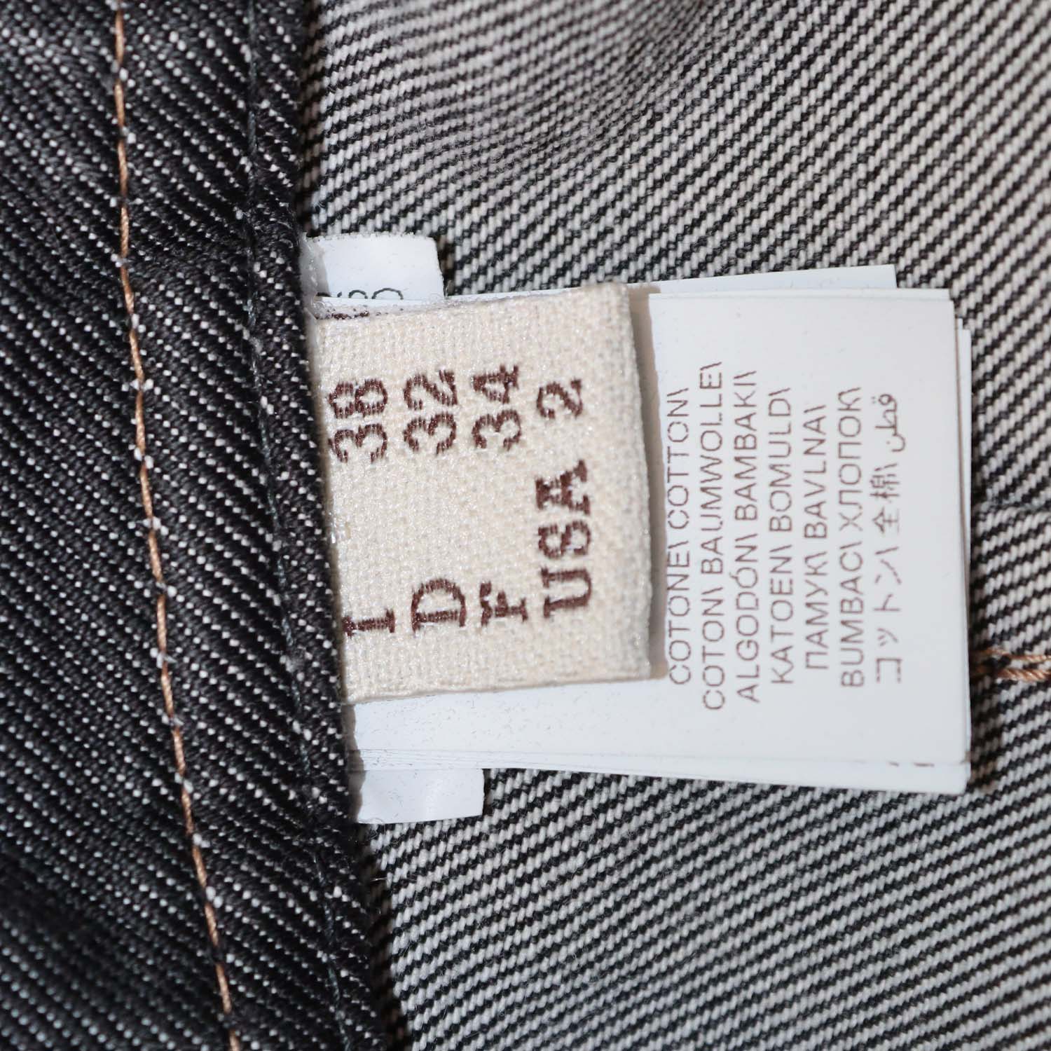 Brunello Cucinelli Black Denim Pleated Pants