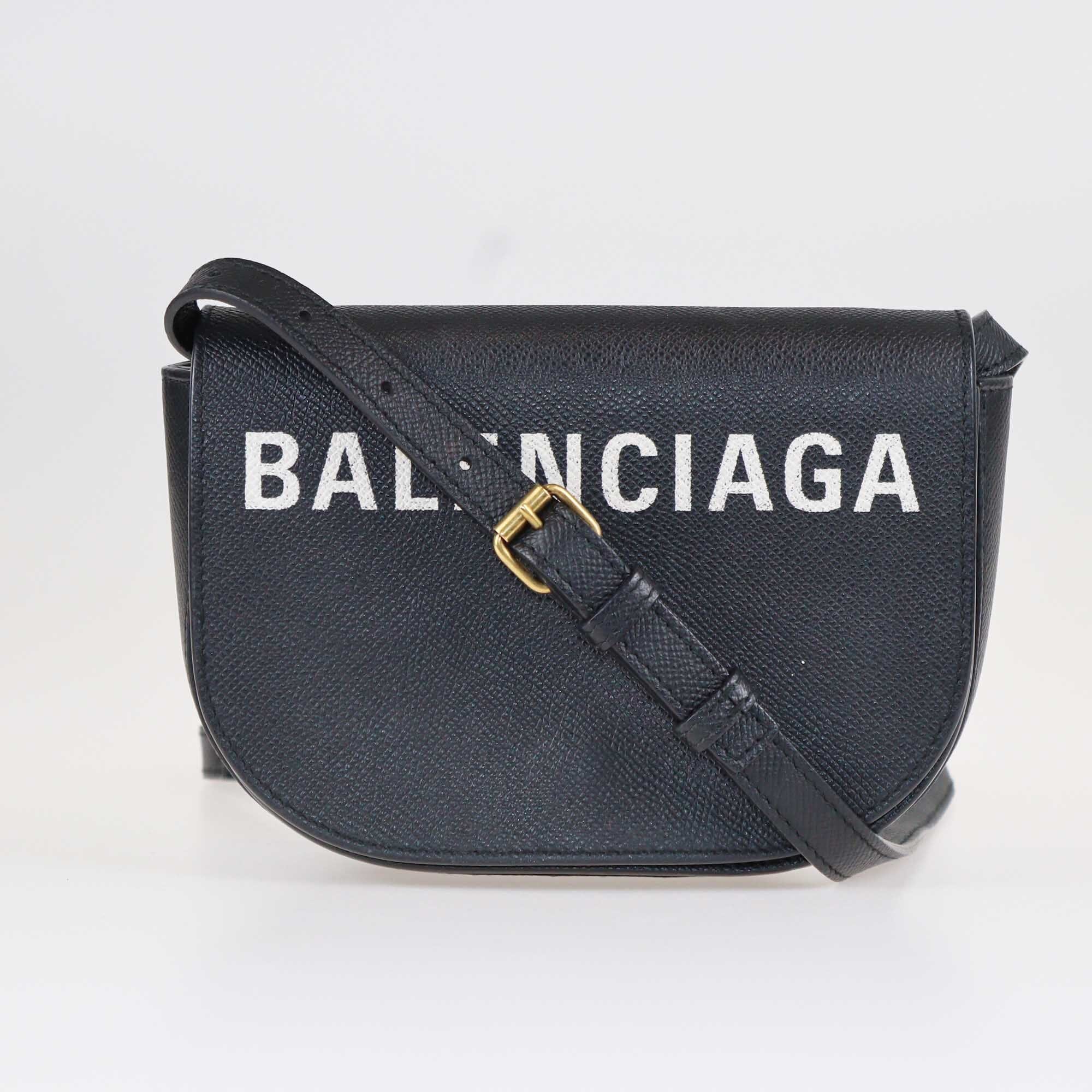 Balenciaga Black Ville Day Crossbody Bag Bags Balenciaga 