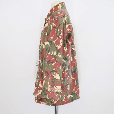 Rabanna Multicolor Camo Print Cotton Denim Jacket