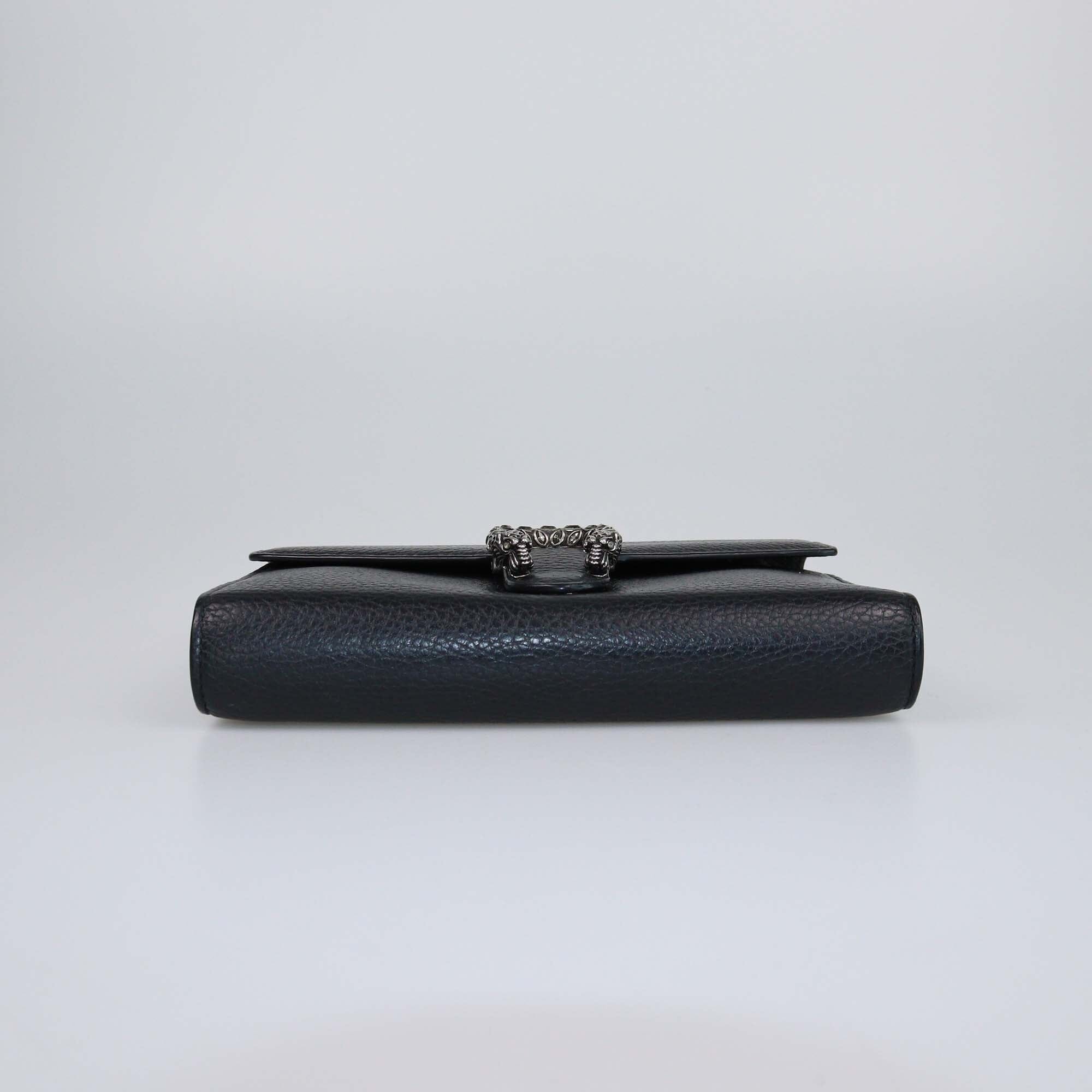 Gucci Black Mini Dionysus Chain Bag Womens Gucci 