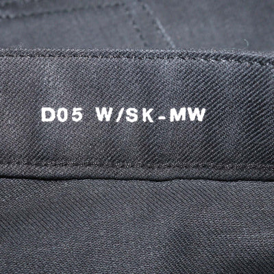 Saint Laurent Black Cotton Straight Leg Jeans