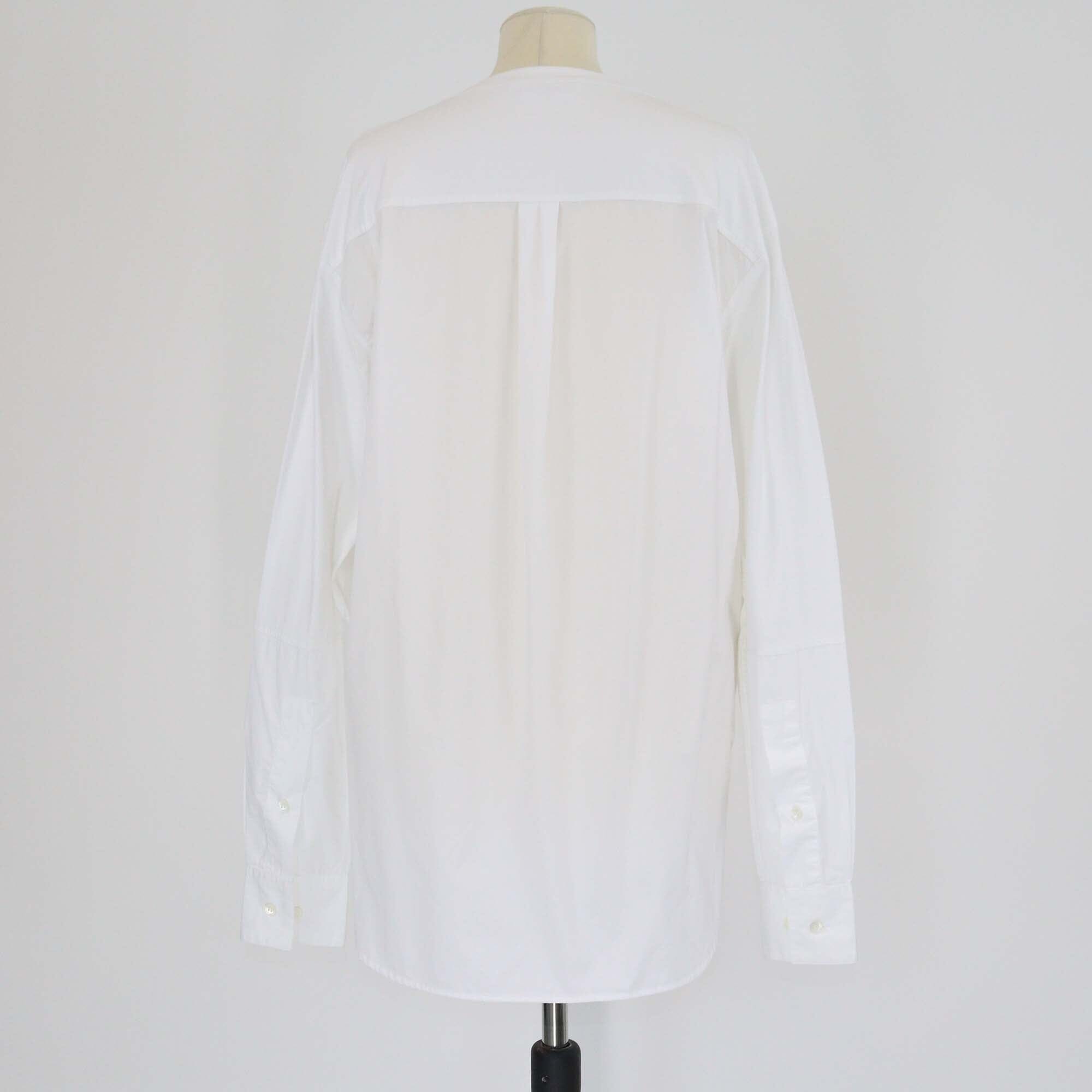 Marni White Crew Neck Long Sleeve Shirt Womens Marni 