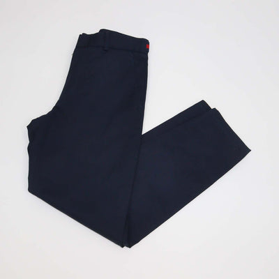 Gucci Navy Blue Cotton Twill Pants