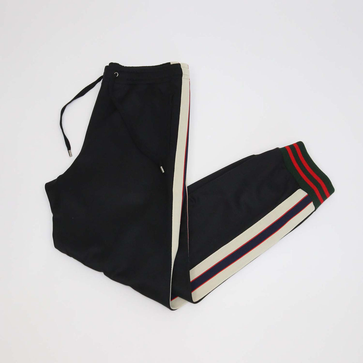 Gucci Black Technical Jersey Pants