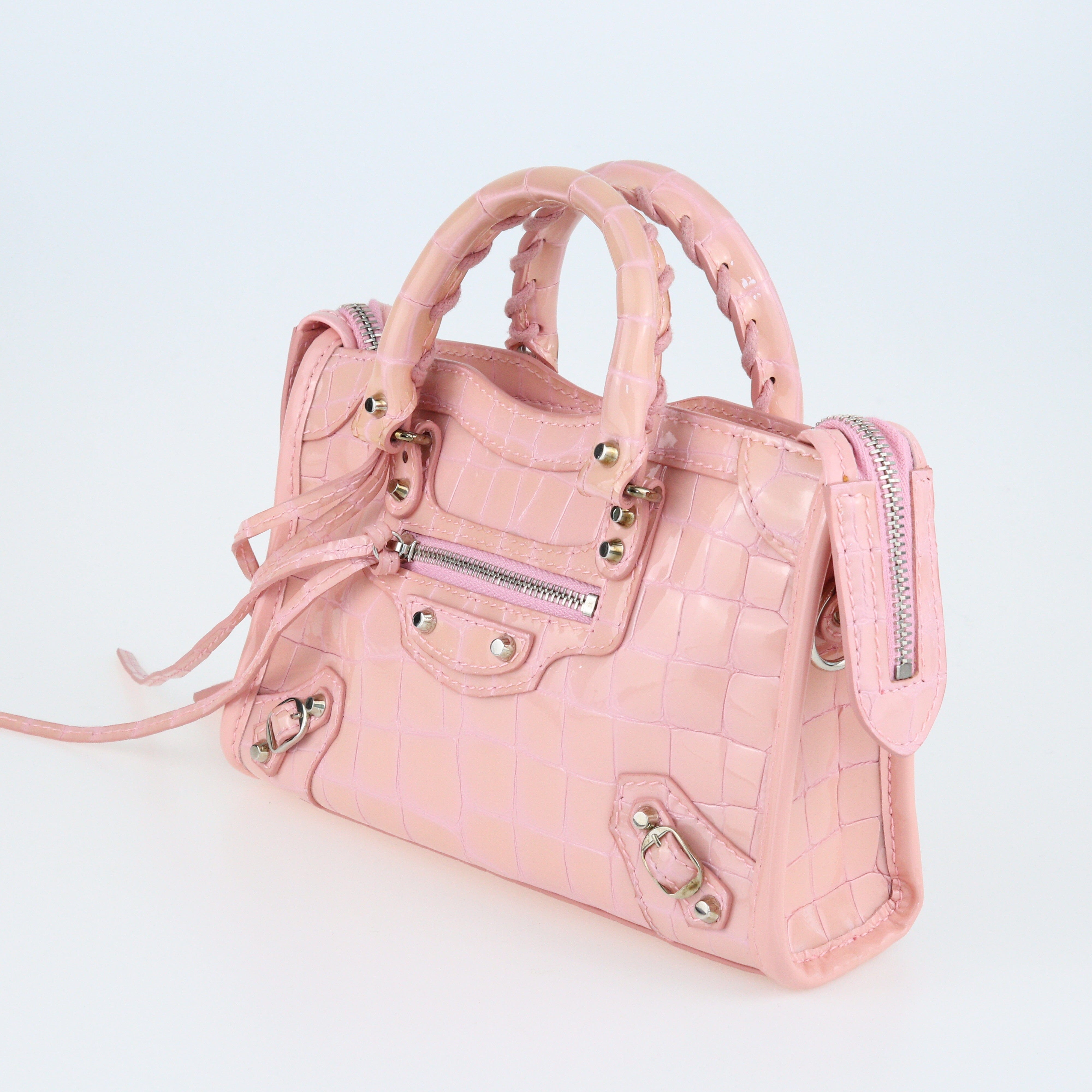 Pink Mini Classic City Bag Bags Balenciaga 