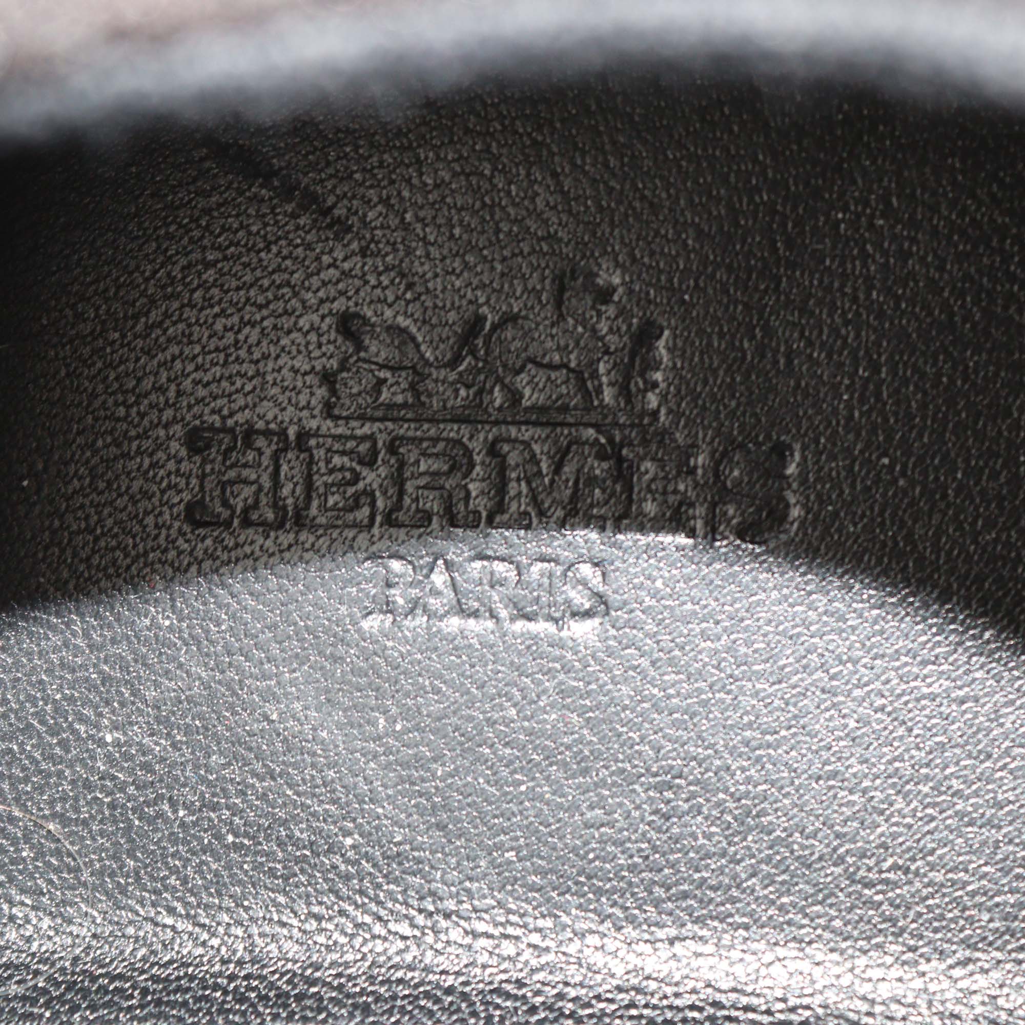 Hermes Black Mesh Technical Fabric Team Sneakers