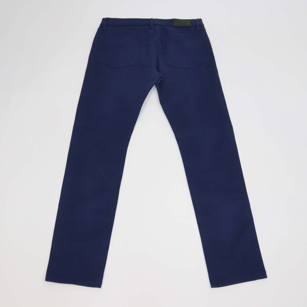 Burberry Dark Blue Cotton Slim Fit Pants