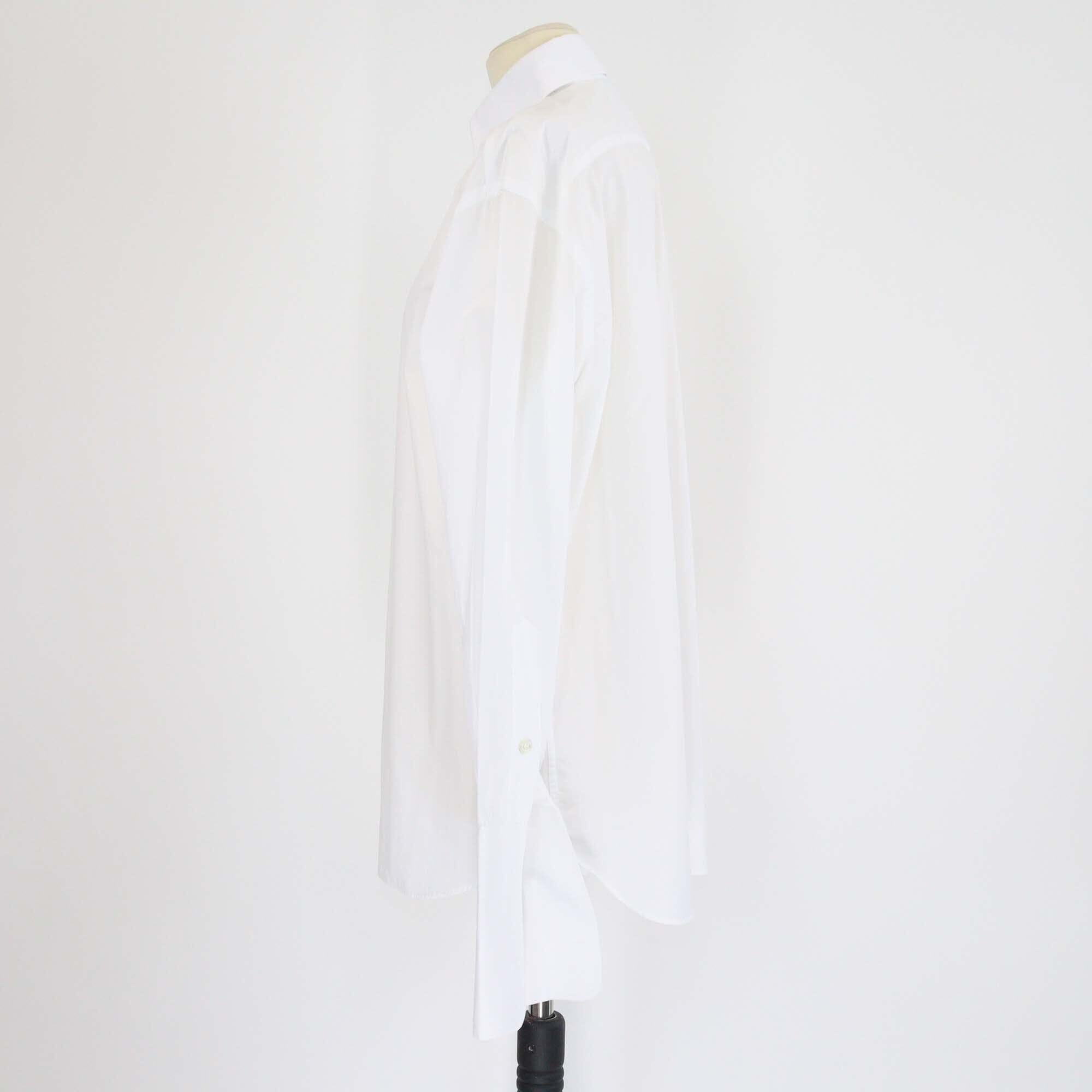 Woera White Signature Button Up Shirt Womens Woera 