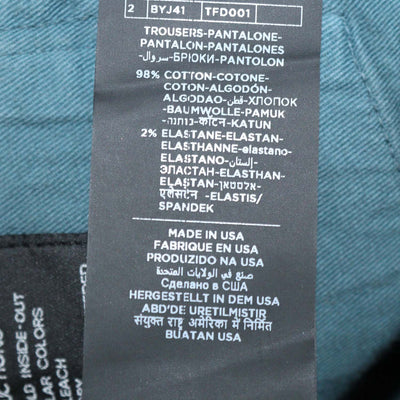 Tom Ford Teal Cotton Slim Fit Pants