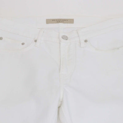 Burberry Brit White Denim Slim Pants