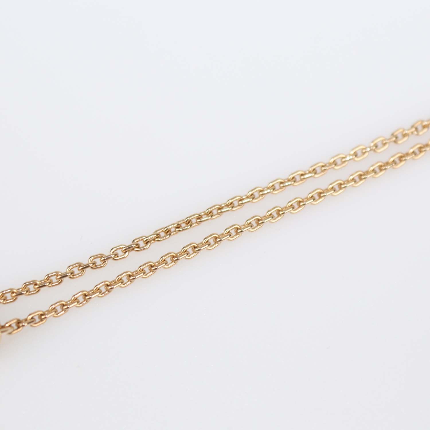 Tiffany & Co. 18K Rose Gold Hardware Double Link Bracelet