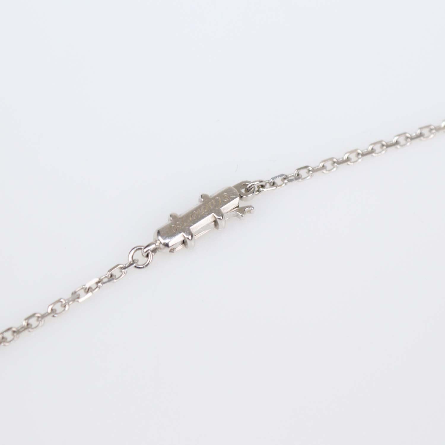 Cartier 18K White Gold Diamond Hinalia Necklace