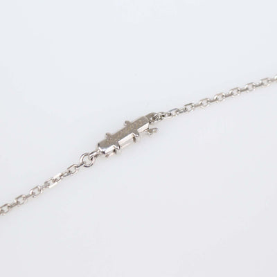 Cartier 18K White Gold Diamond Hinalia Necklace