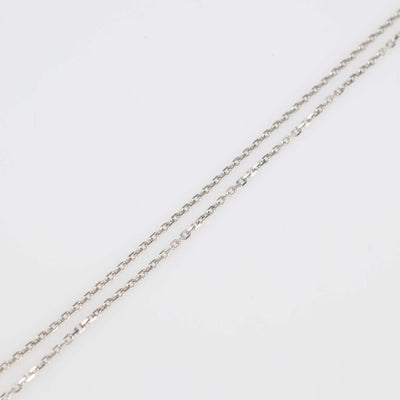 Cartier 18K White Gold Diamond Hinalia Necklace