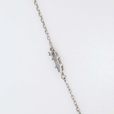 Cartier 18K White Gold Diamond Hinalia Necklace