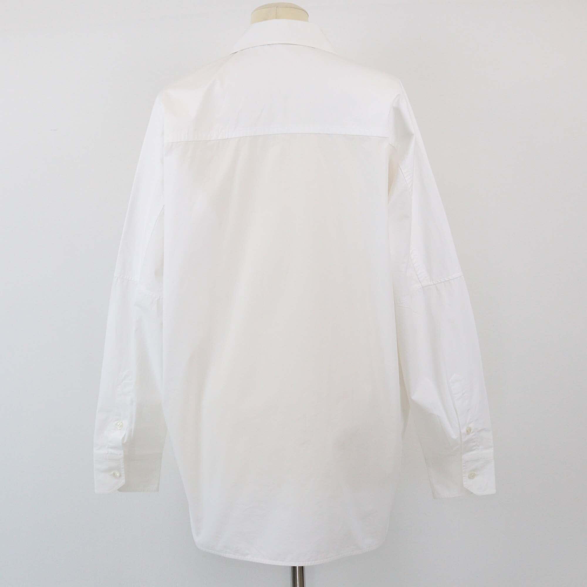 Valentino White Longsleeve Oversized Shirt Womens Valentino 