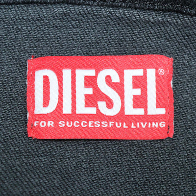 Diesel Black Denim Tube Top