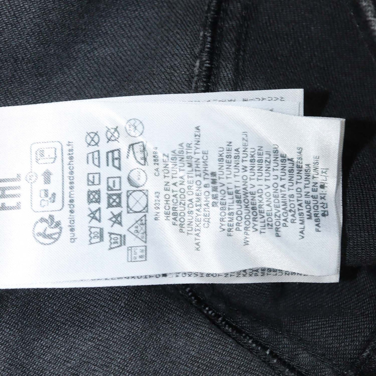 Diesel Black Denim Tube Top