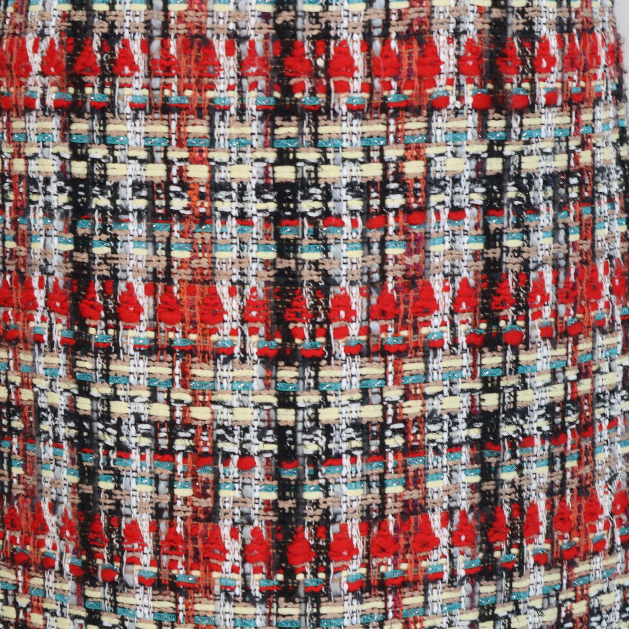 Gucci Multicolor Tweed Mini Skirt