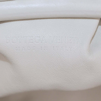 Bottega Veneta Off White Leather Medium The Pouch Bag