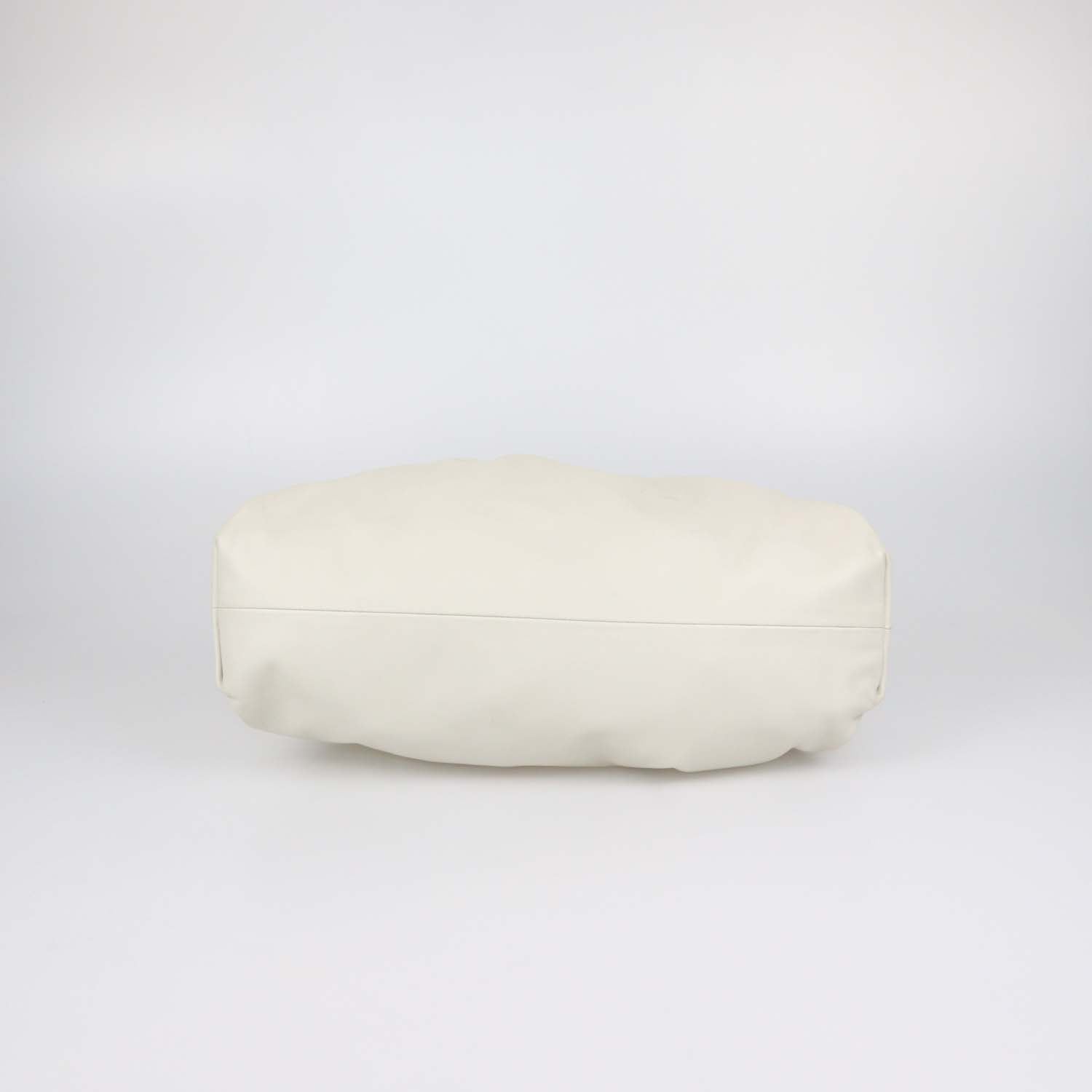 Bottega Veneta Off White Leather Medium The Pouch Bag