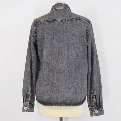 Maje Grey Denim Jacket