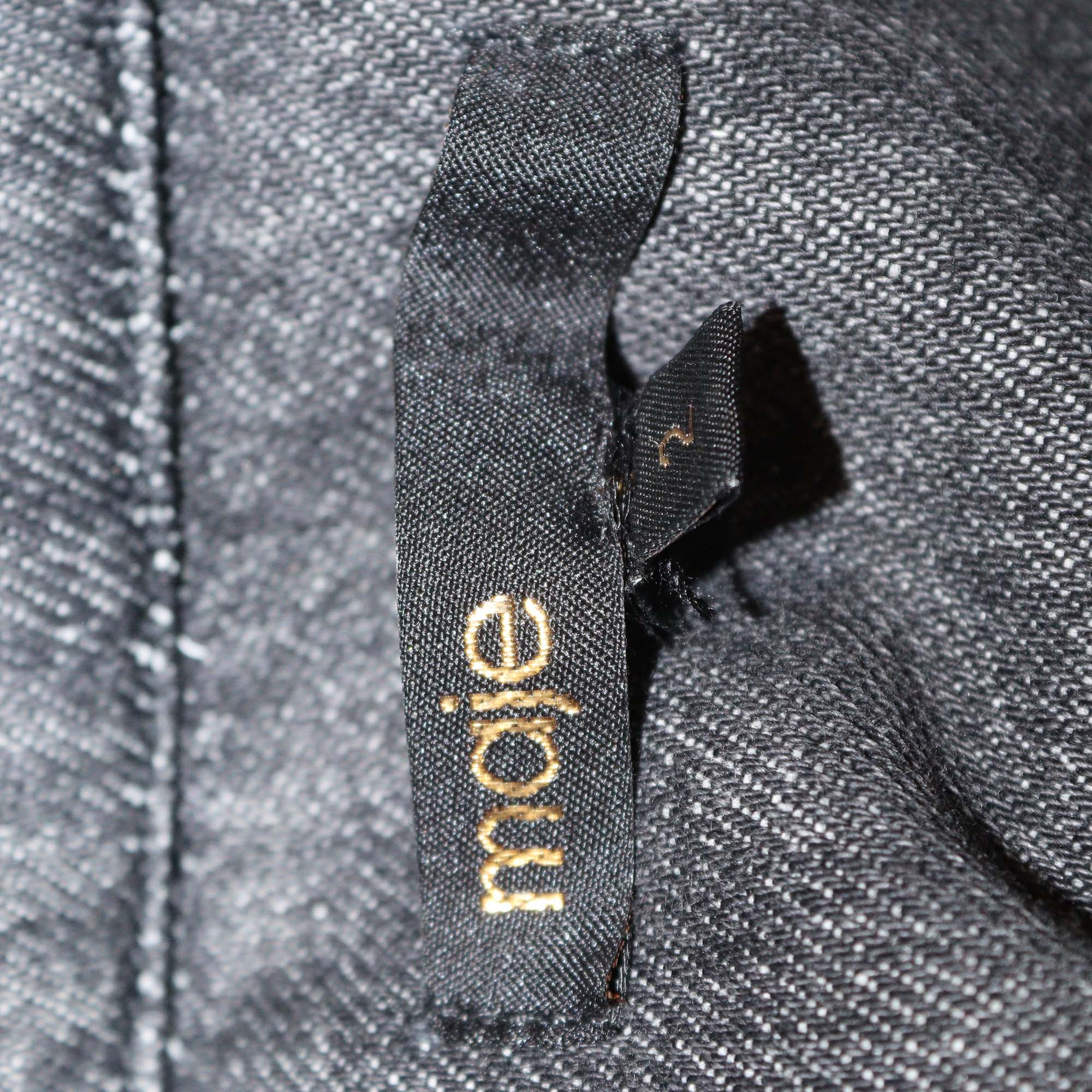 Maje Grey Denim Jacket
