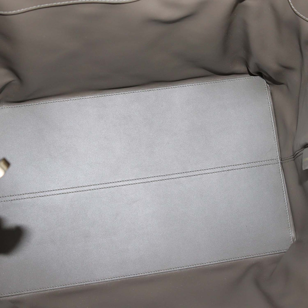 Hermes Etoupe Togo Leather Palladium Hardware Birkin 25 Bag