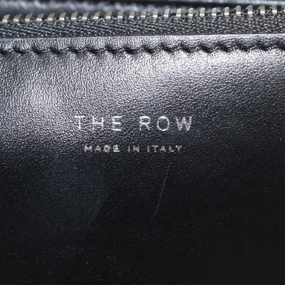 The Row Black Leather Nina Satchel