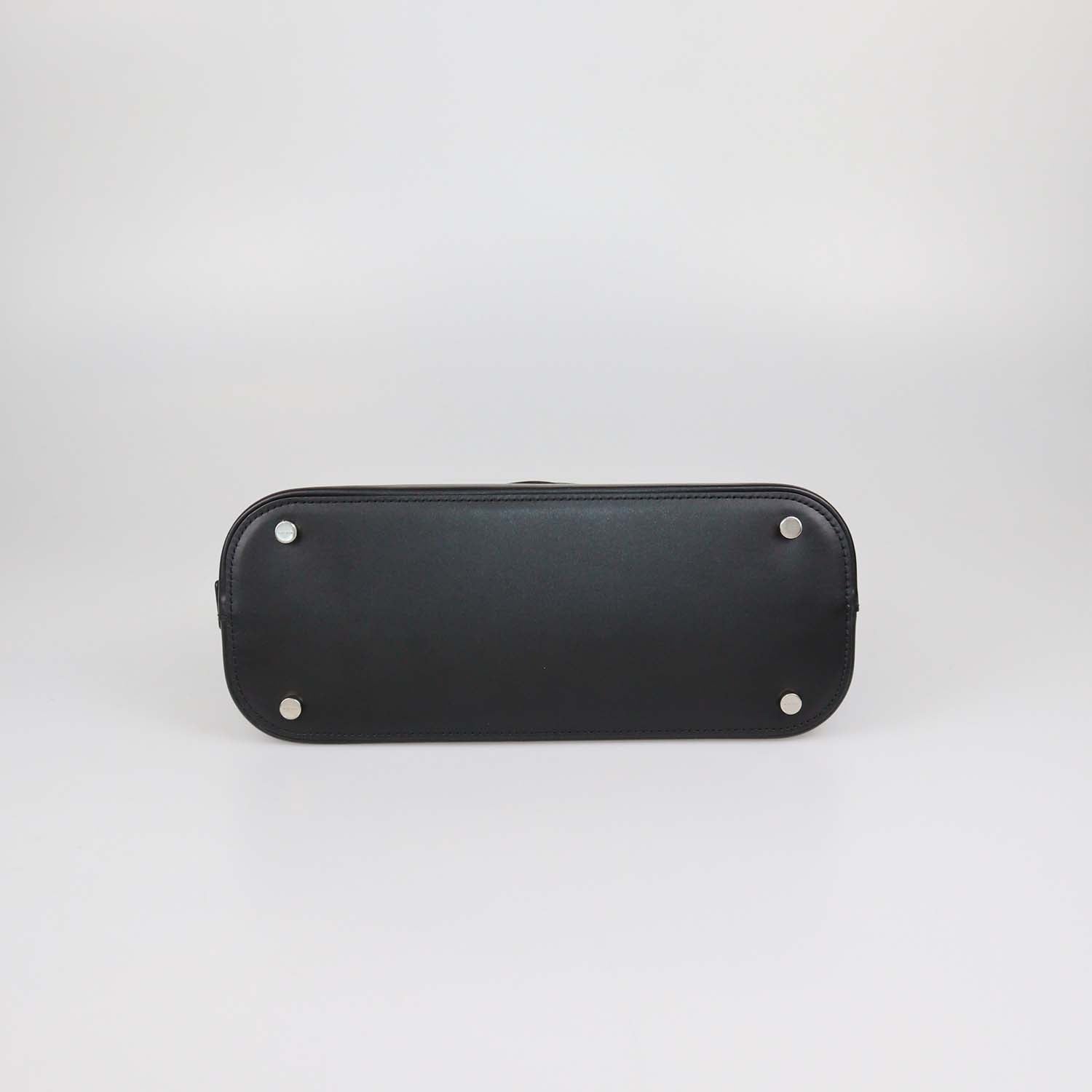 The Row Black Leather Nina Satchel