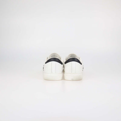 Bottega Veneta White Leather Weave Sneakers