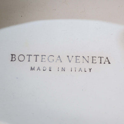 Bottega Veneta White Leather Weave Sneakers
