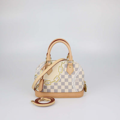 Louis Vuitton Damier Azur Canvas Nautical Alma BB Bag