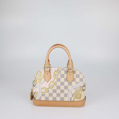 Louis Vuitton Damier Azur Canvas Nautical Alma BB Bag