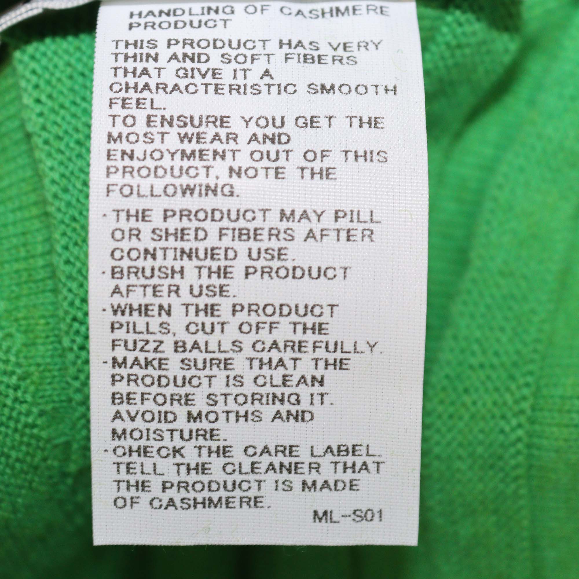 Issey Miyake Green Cotton Turtle Neck Knitted Midi Dress