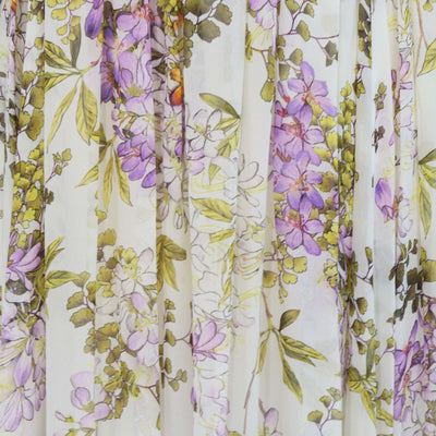 Giambattista Valli Multicolor Silk Floral Embroidered Sleeveless Long Dress
