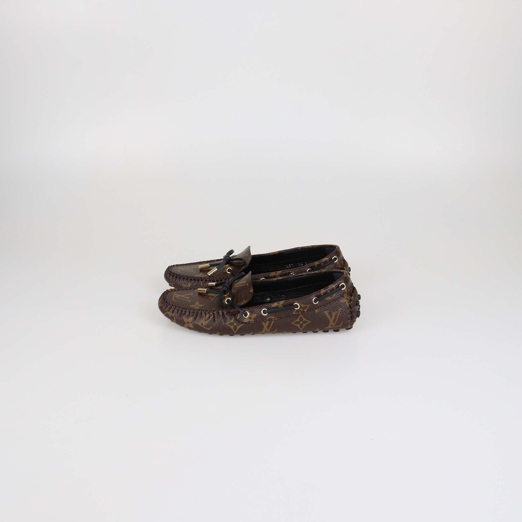Louis Vuitton Monogram Canvas Gloria Flat Loafers