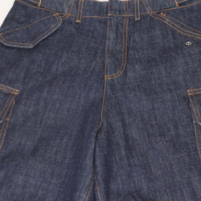 Christian Dior Dark Blue Denim 8 Cargo Jeans